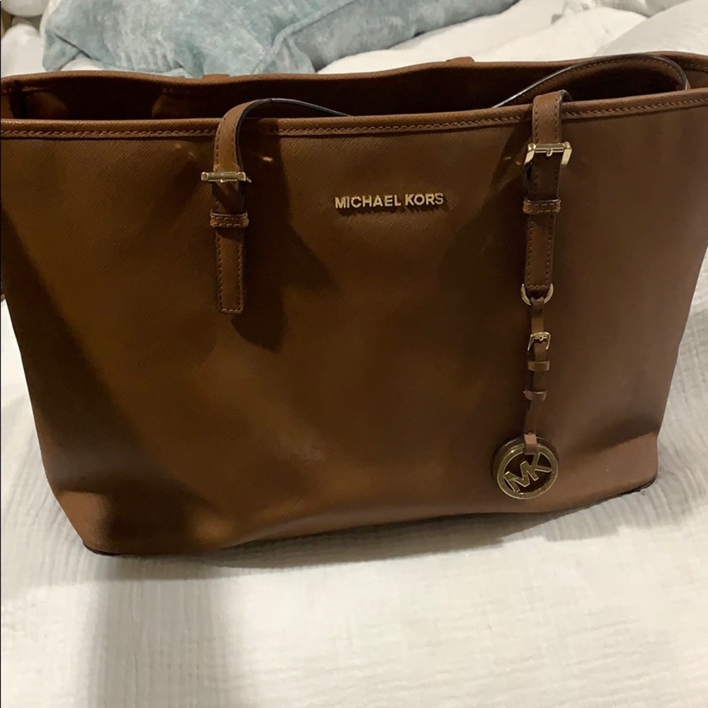 Michael Kors Leather Tote Bag